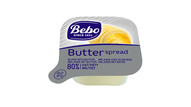 Photo: Butter, 80% fat. What is the operational definition of this amount of fat in butter?